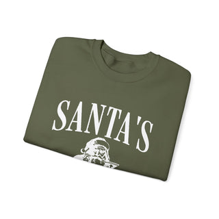 Santa's Cocktail Club Christmas Sweatshirt