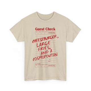 Guest Check - Cheeseburger Graphic Tee