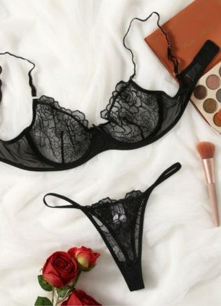 Iris Illusion Lingerie Set