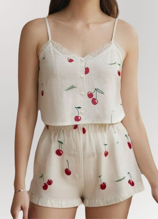 Cherry Bomb Bliss Pajama Set