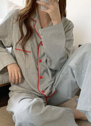 Stripe Slumbers Pajama Set