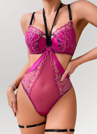 Romantic Pink Venom Lingerie Set