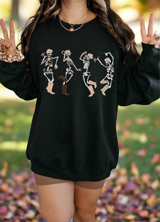 Dancing Cowboy Skeletons Sweatshirt