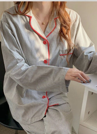 Stripe Slumbers Pajama Set