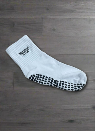 Solid Off Duty Grip Pilates Socks