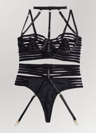 Blackout Seduction Lingerie Set