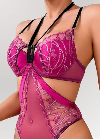 Romantic Pink Venom Lingerie Set