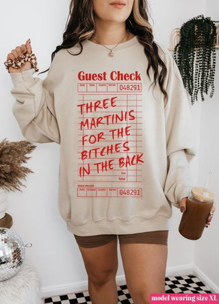 Guest Check - Martini Sweatshirt