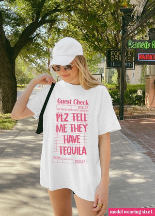 Guest Check - Tequila Graphic Tee