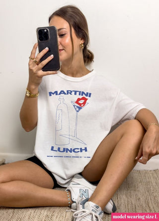 Martini Lunch Graphic Tee
