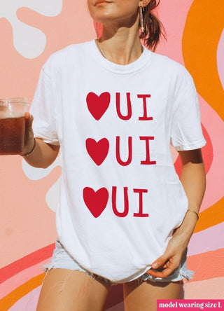 OUI OUI OUI Graphic Tee