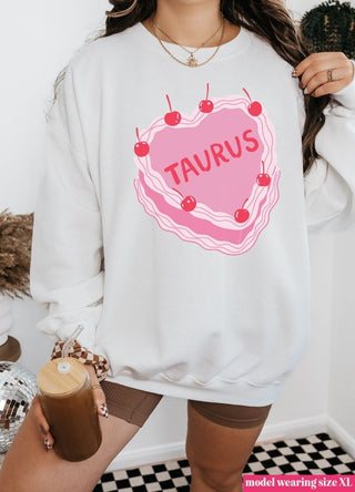 Taurus Cake Sweatshirt